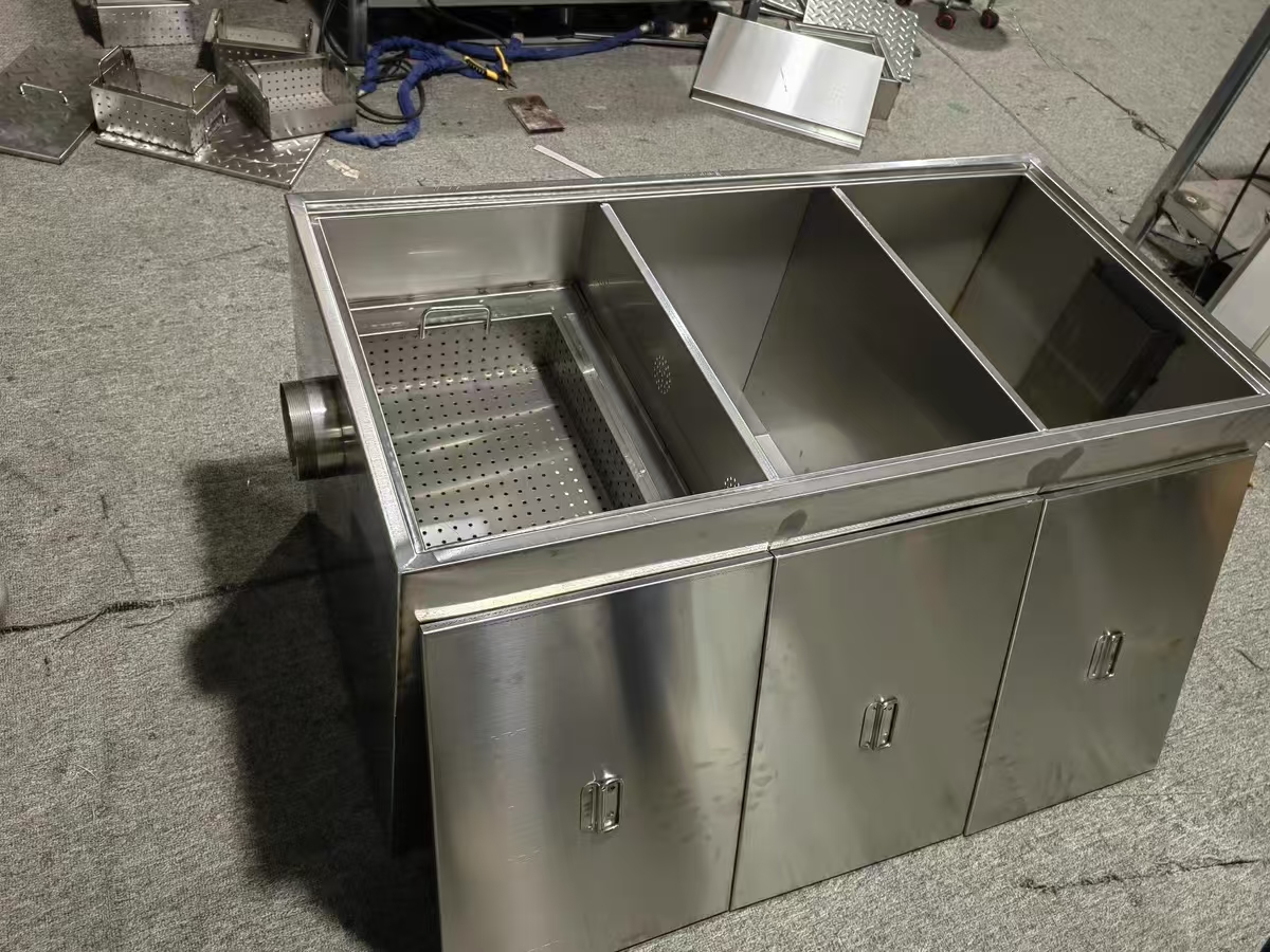 廚房隔油池不銹鋼耐防腐飯店餐飲專用高效除油油水分離器